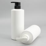 Cylinder 32mm White 700ml HDPE Pump Bottle
