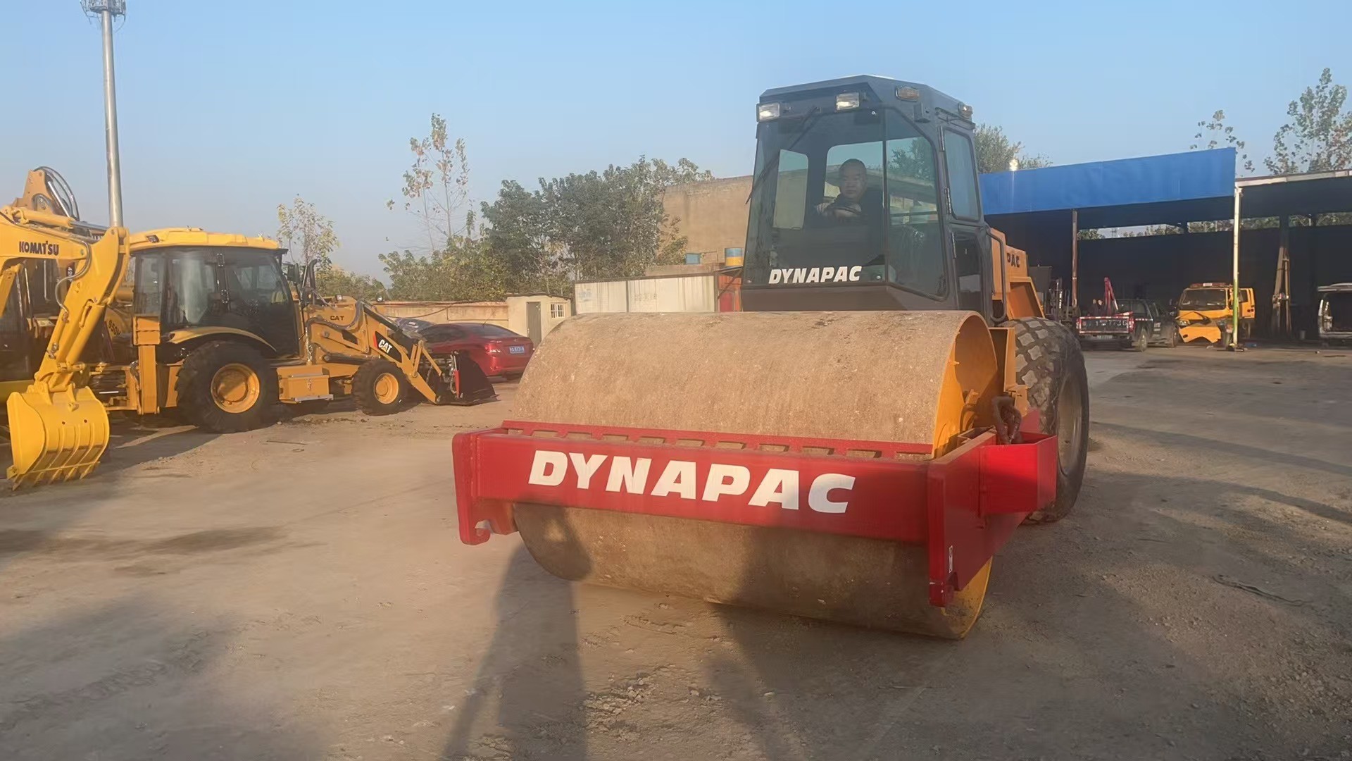 Durable Secondhand Machine Original Dynapac CA301D Road Single Drum Roller