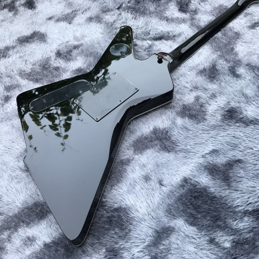 Custom Water Transfer Flamed Pattern Cover Electric Guitar for Iban
