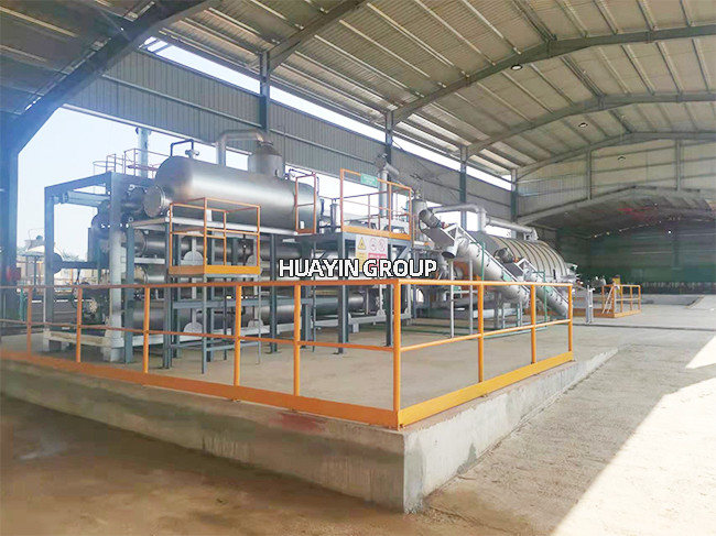 Small Waste Tyre Pyrolysis Machine Tyre Recycling To Fuel Oil