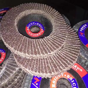 Quality Thick 25-54mm MPA Interlaced Non Woven Flap Disc Plastic Abrasive Wheel wholesale