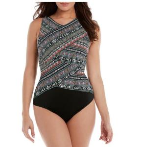 Quality Mayan Desert Brio High Neck Underwire One-Piece Swimsuit wholesale