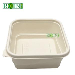 Quality Tableware Biodegradable Take Out Containers Square Disposable With Lids wholesale