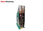 Food Grade Flat Bottom Pet Food Packaging Bags With Zipper / Clear Window