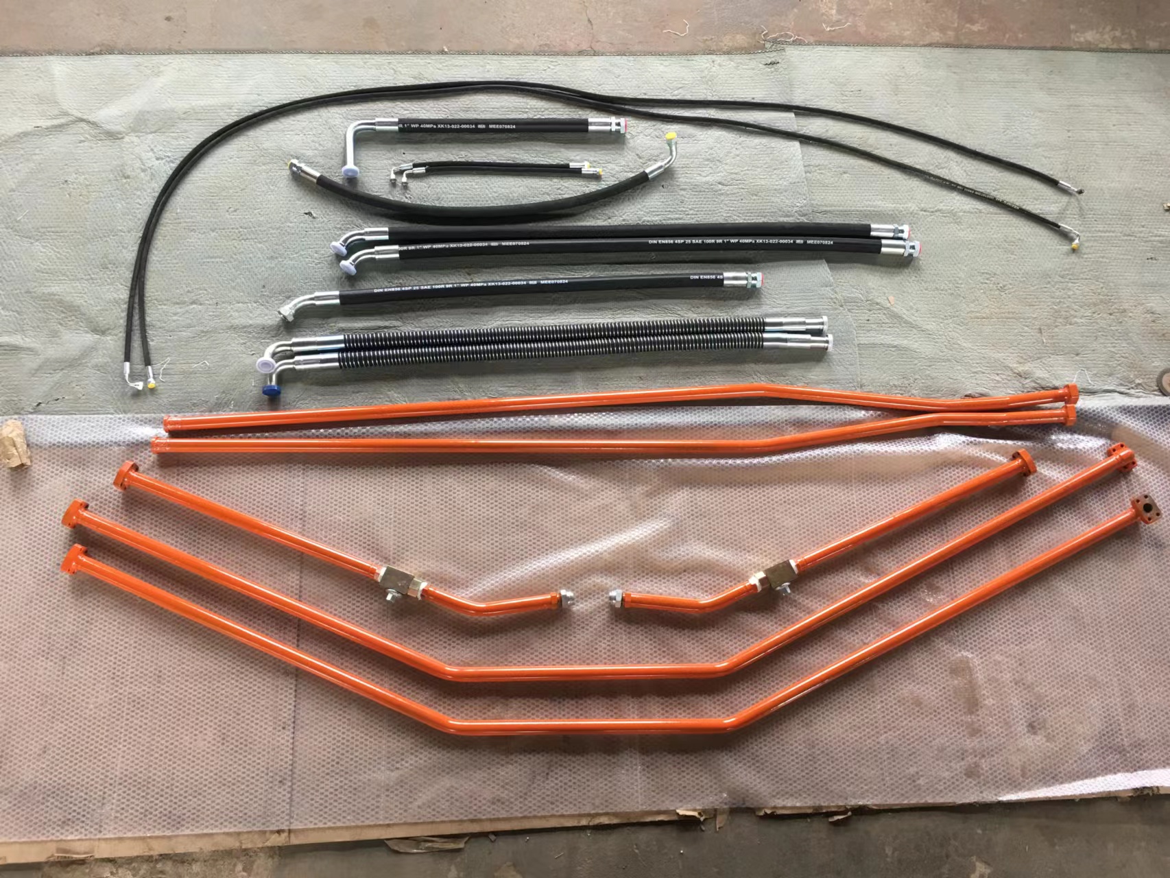Customized Hydraulic Breaker Pipeline Pc30 Pc40 Pc50 Excavator Piping Kit