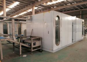Quality 1200 kg /h-1500kg/h Auto Freezing Dough Laminator Machine , Puff Pastry Making Machine With Temp. Of - 40 ℃ wholesale