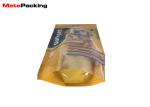 Stand Up Pet Snack Food Packaging Bags , Dog Food Packaging Bag With Resealable