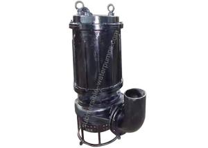 Quality Gravel Sludge Sand Industrial Submersible Sewage Pump 5.5kw / 75kw 24 Months Warranty wholesale