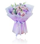 Waterproof OPP Gift Box Wrapping Paper Gradient Matting Flower Packaging