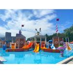 Funny Aqua Park Equipment Pirate Ship Water Park Oxidation Resistant