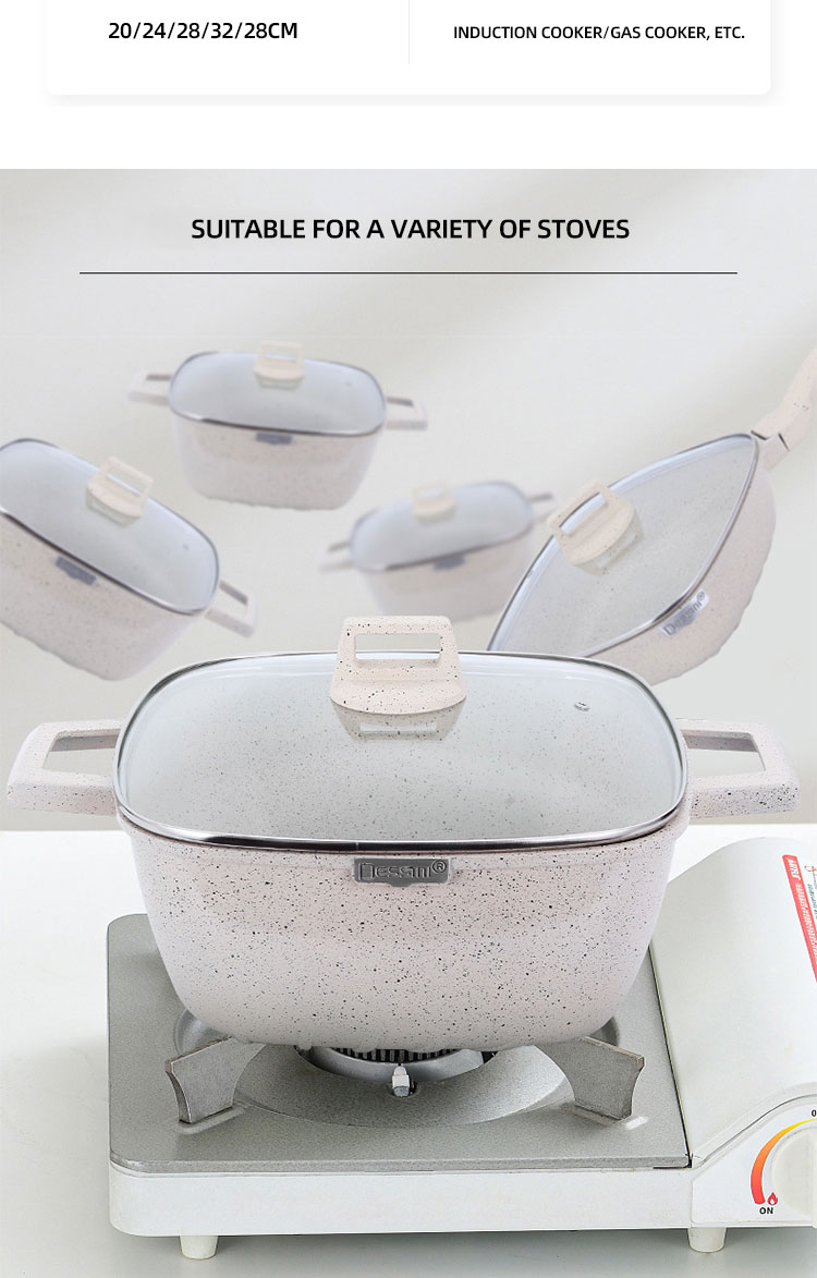 Amazon TOP Seller Induction Non-stick Cooking Pot Set Ollas 25pcs Aluminum Pot And Pans Set Cookware Set