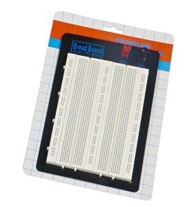 Quality ABS Plastic White Solder Breadboard 1380 Tie Points Without Color Printed wholesale