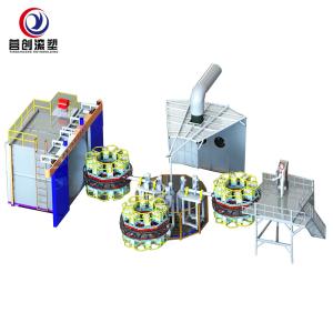 Quality HDPE Circular Oven Structure Water Tank Making Machine Energy Saving wholesale