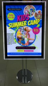 China Brass Kits DC12V LGP 8mm Acrylic Light Box Sign on sale