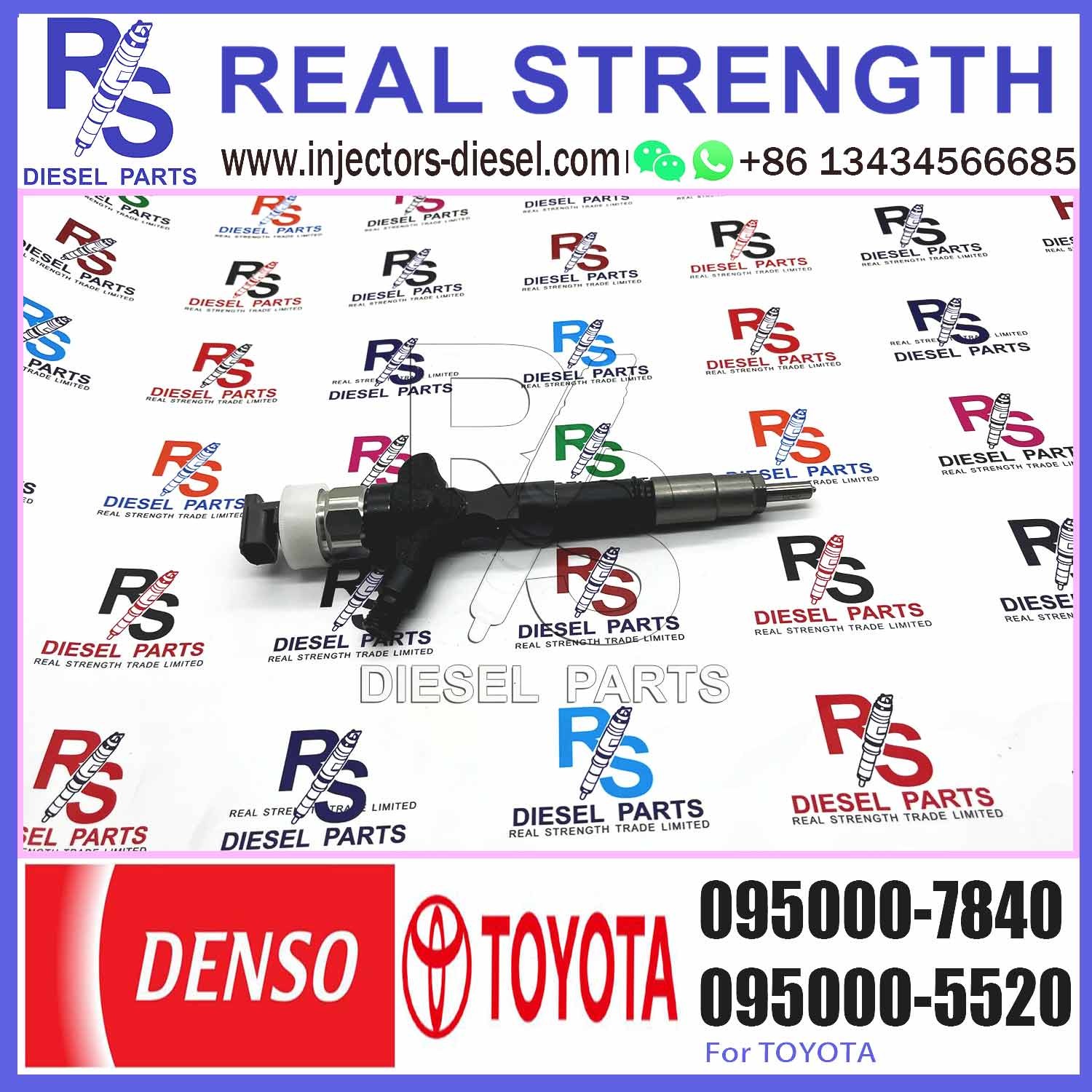 Diesel common rail injector 095000 7840 0950007840 095000-7840 for diesel injector