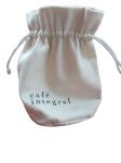 Promotional Café Natural Twill Plain Natural Drawstring Cotton Bag Reusable For
