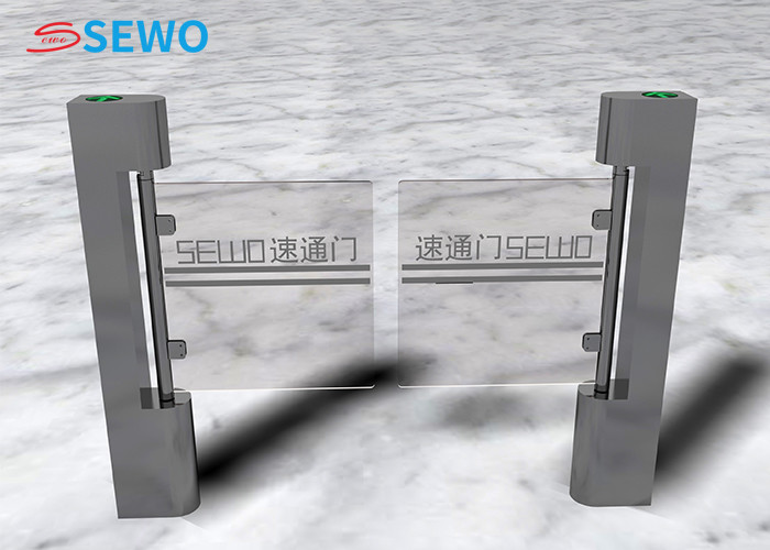 Pillar High Speed Gate Turnstile Stainless Steel For Pedestrian Access Control Security