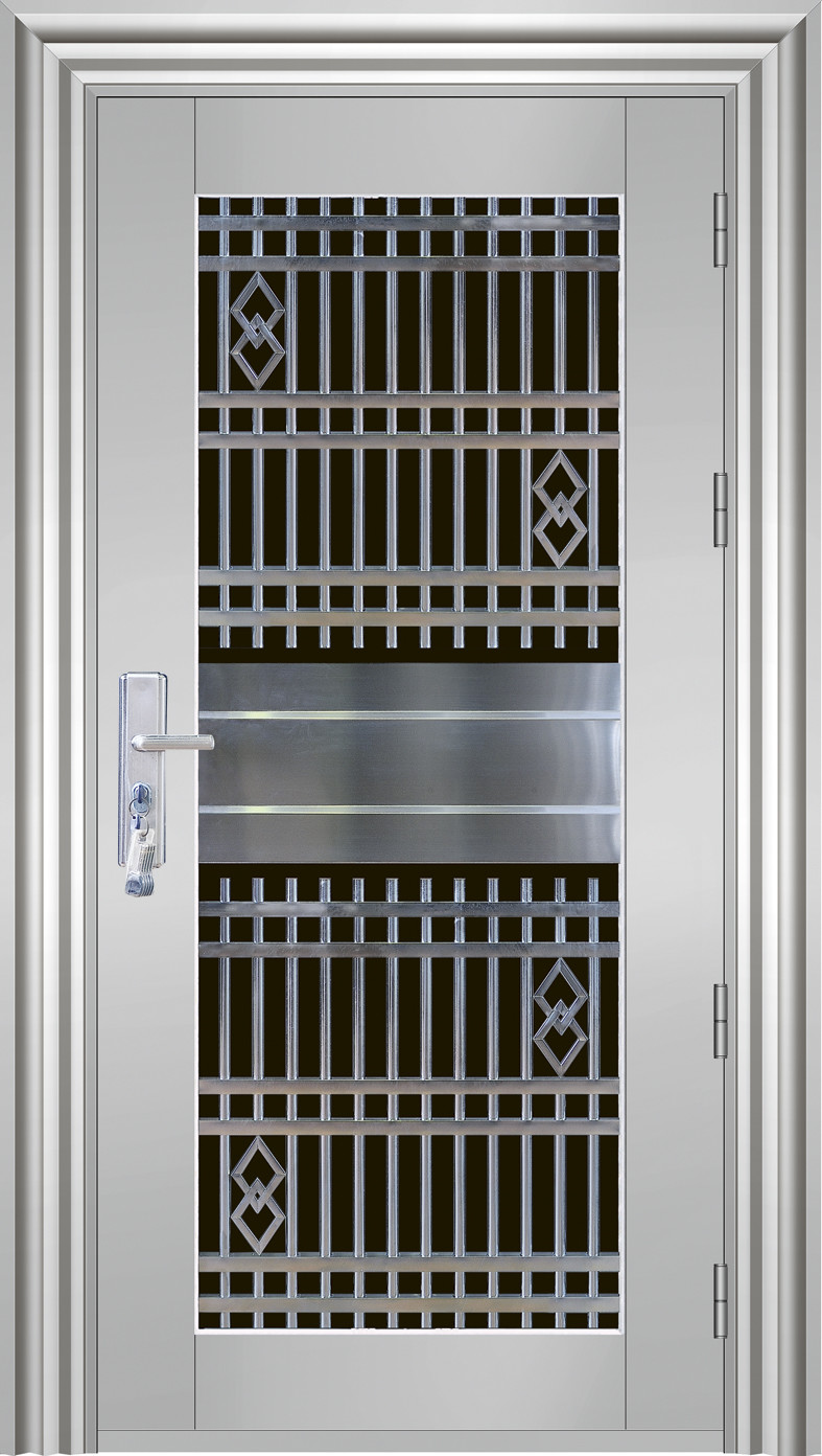 Perlite Filling SS Fire Rated Security Doors For Hospital