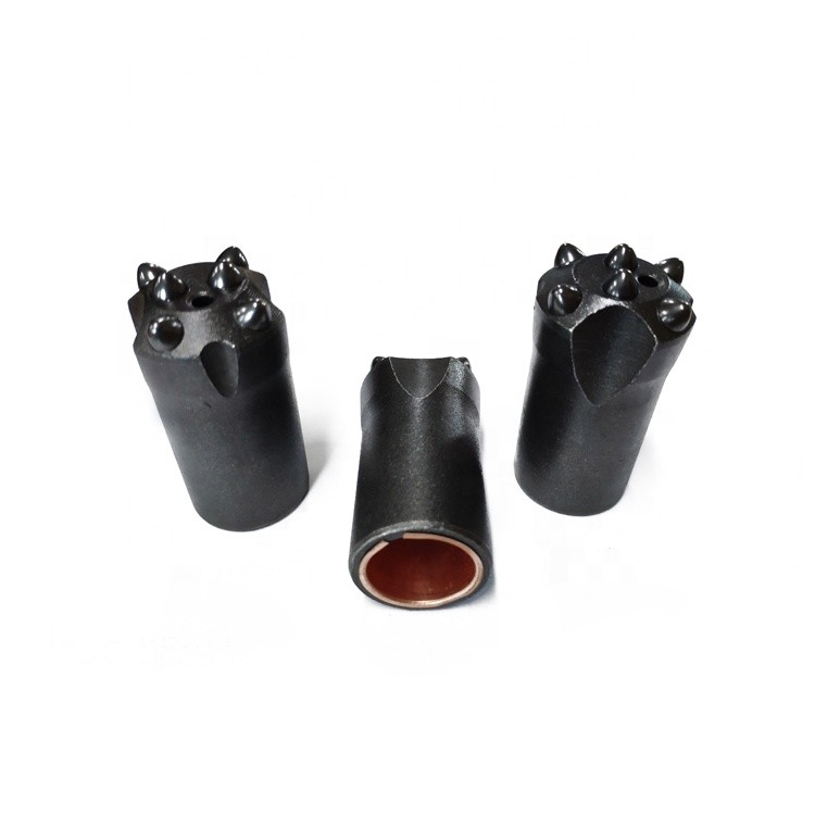 32/34/36/38/40 7 Button Cone Rock Drill Button Bits For Hard Rock Drilling