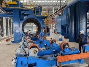Quality Internal Pipe Blasting Equipment Line Of Production For PE Pipe Coating Tapes wholesale