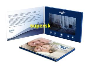 Quality Bespoke Personalized Lcd Screen Invitation Card , Lcd Marriage Invitation wholesale
