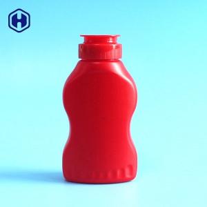 Quality Red High Barrier Empty Plastic Bottles Silica Gel PP Flip Top 220g 210ml wholesale
