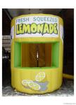 Digital Printing Inflatable Lemonade Booth For Advertising , Advertising