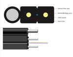 G657A2 Optical Fiber Cable Single Mode Outdoor Indoor black