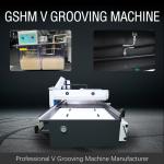1560 Hydraulic High Speed V Grooving Machine For Metal V Groove Cutting Machine