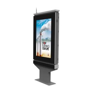 Quality Weatherproof Outdoor Advertising Kiosk , Smart LCD Digital Signage Display wholesale