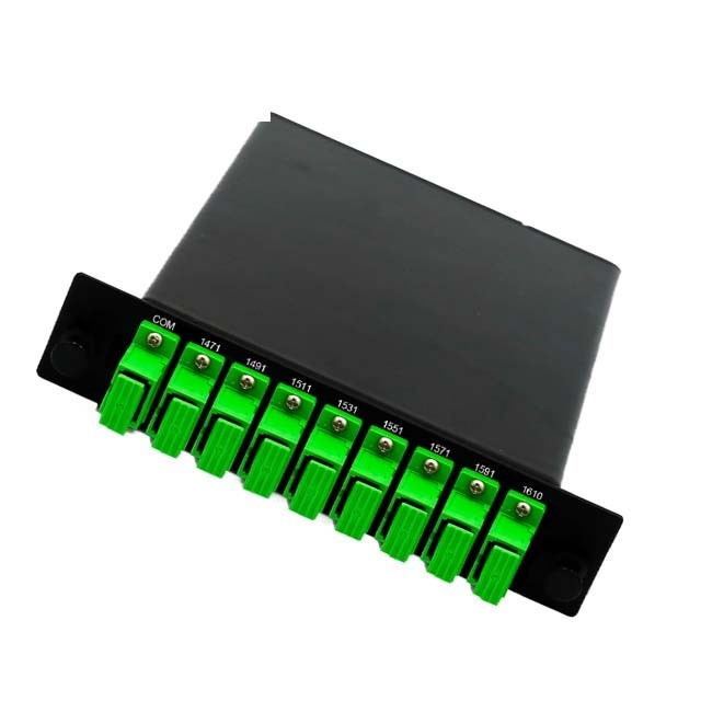 Singlemode Standard Optical Fiber Coupler CWDM LGX 1310/1550 Nm Aluminum Alloy Materials