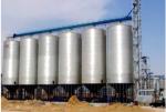 Corrugated Metal Grain Bin / Hot Dipped Galvanizing Sheets Steel Feed Bins