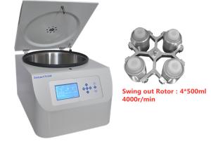 Quality 5500RPM 2000ml Clinical Benchtop Centrifuge Large Capacity 5310RCF Ventilated wholesale