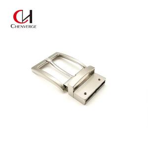 Quality ODM Nickel Reversible Belt Buckles Thickness 5mm Anti Erosion wholesale