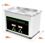 Mini Portable Ultrasonic Cleaner Stainless Steel 304 800ml 30W 40khz Power