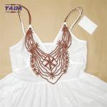 Summer white v-neck sexy skirt China woman ladies dress fat women dresses with