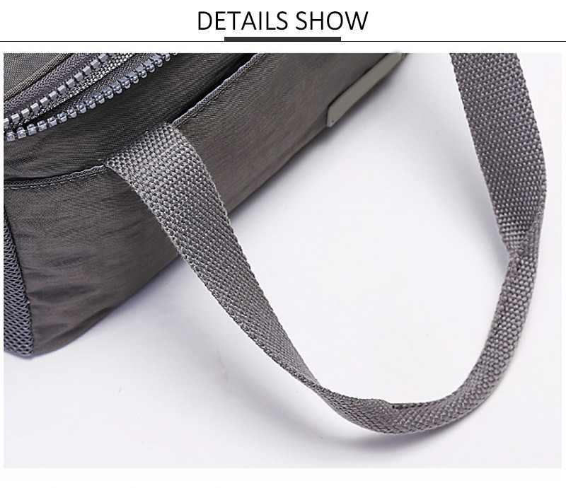 Eco Friendly Waterproof Nylon Insulated Lunch Tote Bag