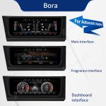 6.9'' Carplay Auto Radio Klimaanlage Panel For Volkswagen Lavida Bora Golf 7