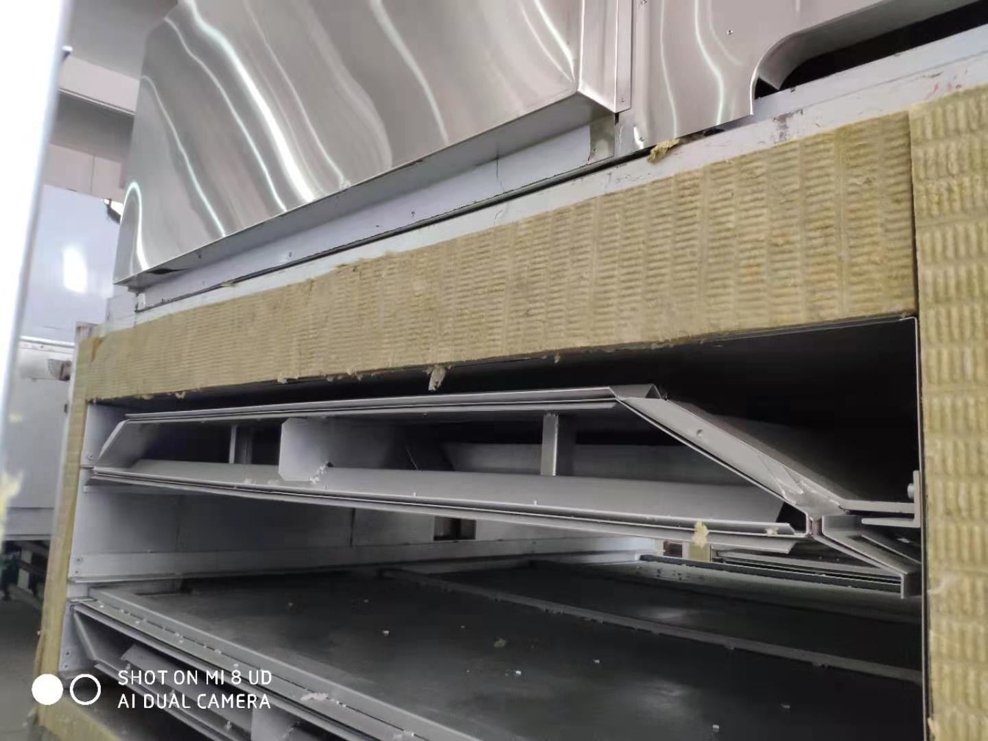 Stainless Steel 380V 50HZ ABB Motor Mesh Wire Conveyor Bakery Drying Tunnel Oven