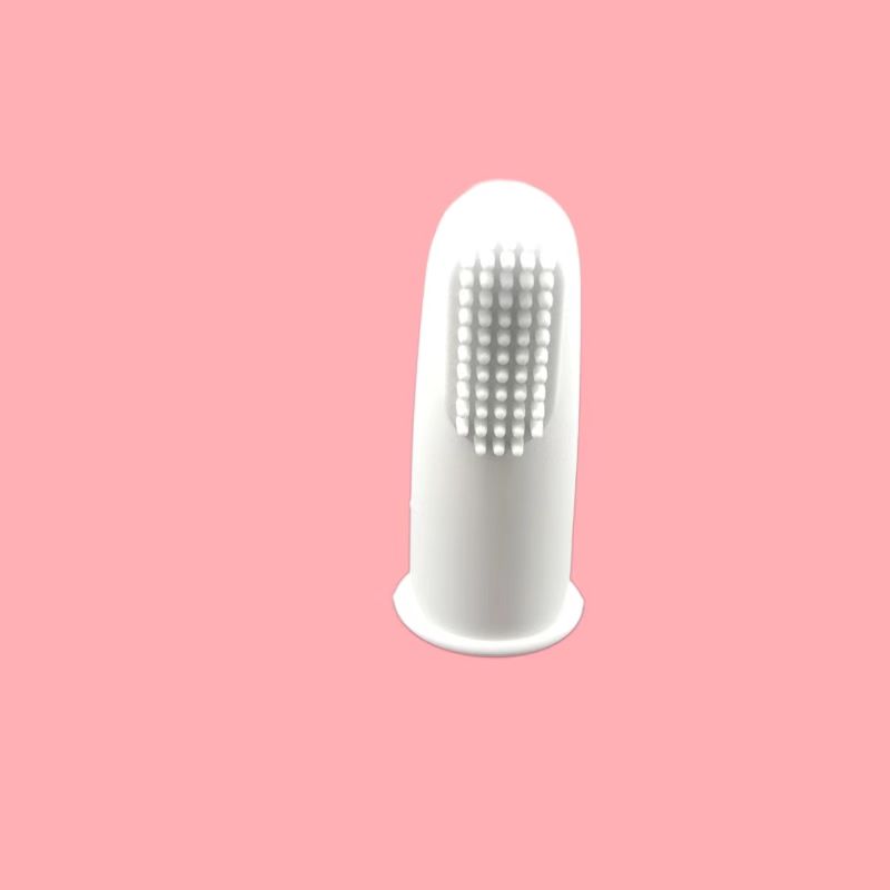 Baby Tooth Cleaning Silicone Finger Brush For Newborn Infants 360 Degree 3.5g