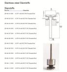 Stainless steel standoffs/stainless steel standoffs that used for building