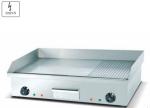 Electric Stainless Steel Griddle Silver Restaurant Cooking Equipment 220-240v