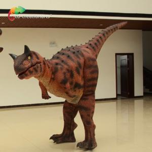 Quality ZTE Customized Carnotaurus Dinosaur Costume For Dinosaur Park Attraction wholesale