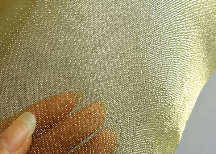 Ultra Thin Brass Woven Laminated Wire Mesh Architectural Glass