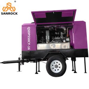 Quality Mining High Pressure Diesel Screw Air Compressor Machine wholesale