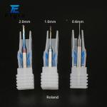 Roland Diamond Coated Dental Milling Bur 500 Pcs Tooth Life for Zirconia PMMA