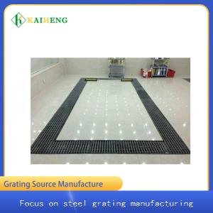 China Multi Color Flooring FRP Walkway Grating Grid Red Yellow Blue Green on sale
