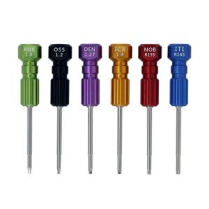 Quality Customized Orthodontic Implant Screwdriver Set , Dental Implant Abutment wholesale