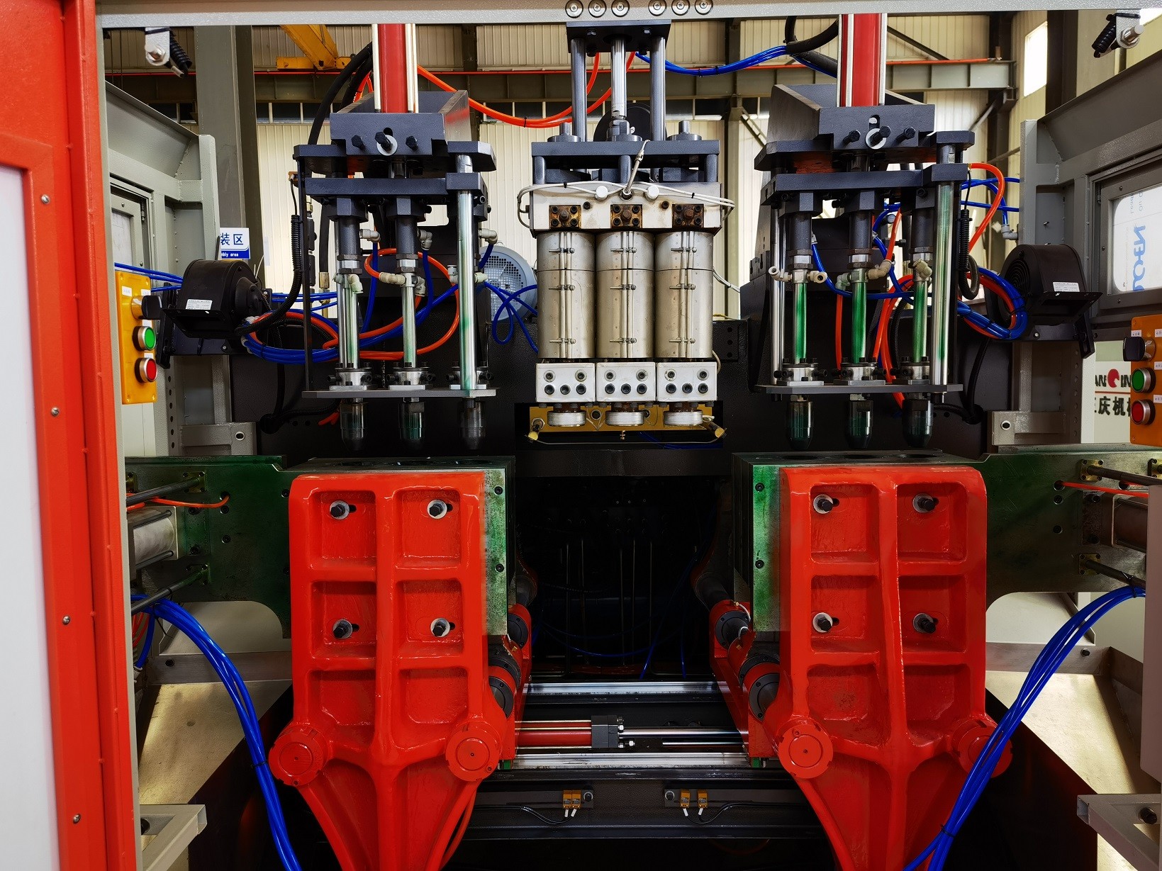 5 Liter 4kN Jerry Can Blow Molding Machine 50kg/H 22KW
