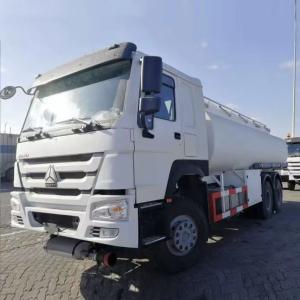 Quality ZZ1257M4341W 2nd Hand Sinotruk HOWO 6X4 20CBM Used Tanker Trucks wholesale